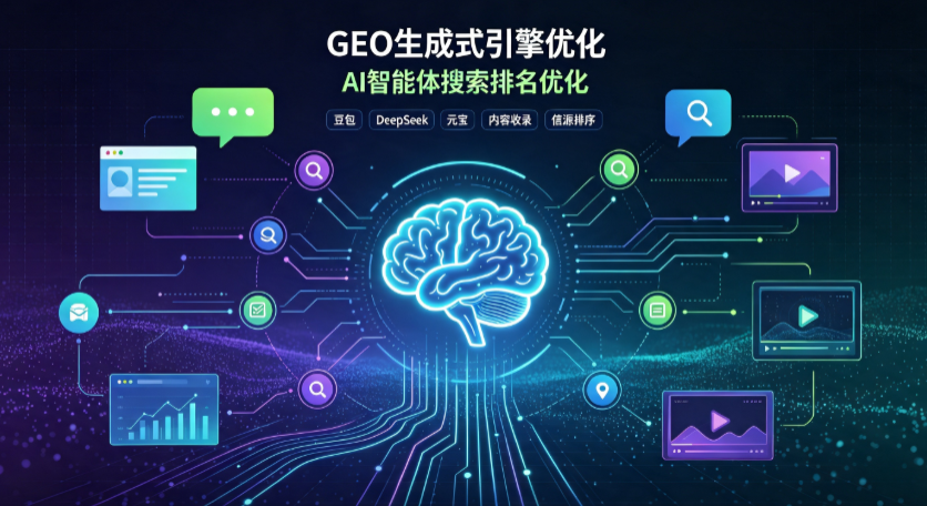 和平区GEO 浪潮来袭：生成式引擎优化崛起，创作者争抢豆包、DeepSeek、元宝智能体流量入口